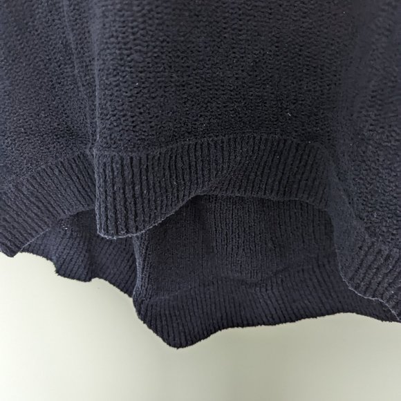 Banana Republic High-Low Knit Sweater, Navy, Women's XS - Picture 5 of 6